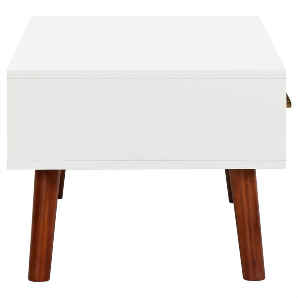 Coffee Table 90x50x40 cm Solid Acacia Wood and MDF