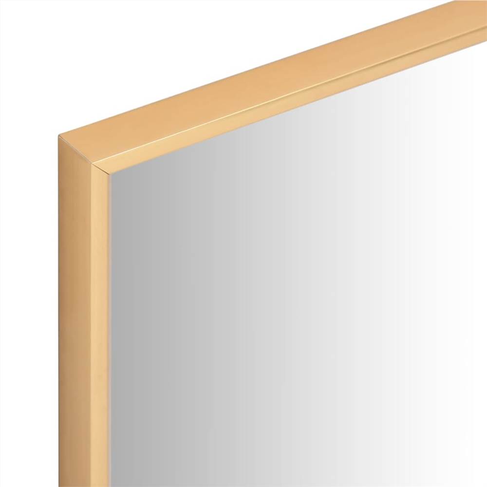 Mirror Gold 140x60 cm