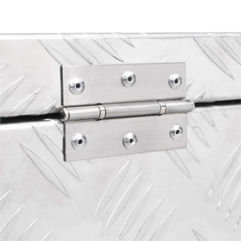 Aluminium Box 62x40x50 cm Silver