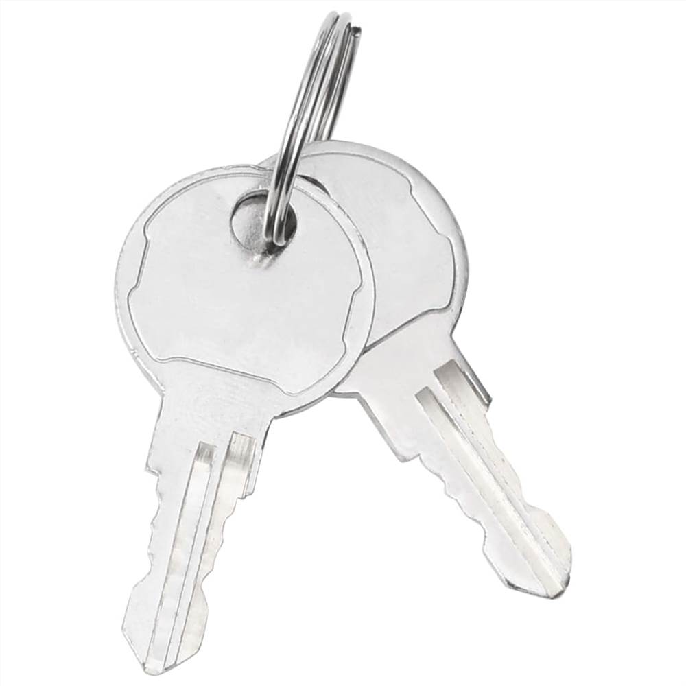 Aluminium Box 62x40x50 cm Silver