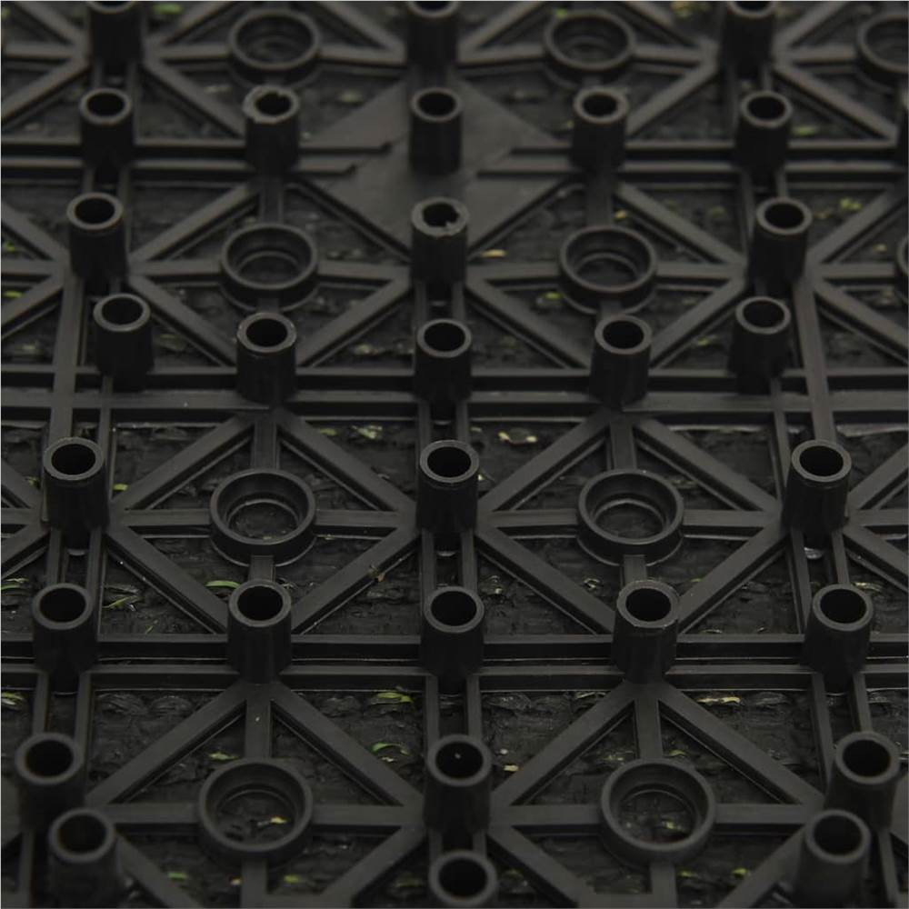 Artificial Grass Tiles 22 pcs Green 30x30 cm