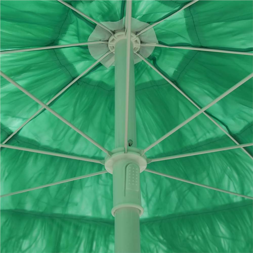 Beach Umbrella Green 300 cm