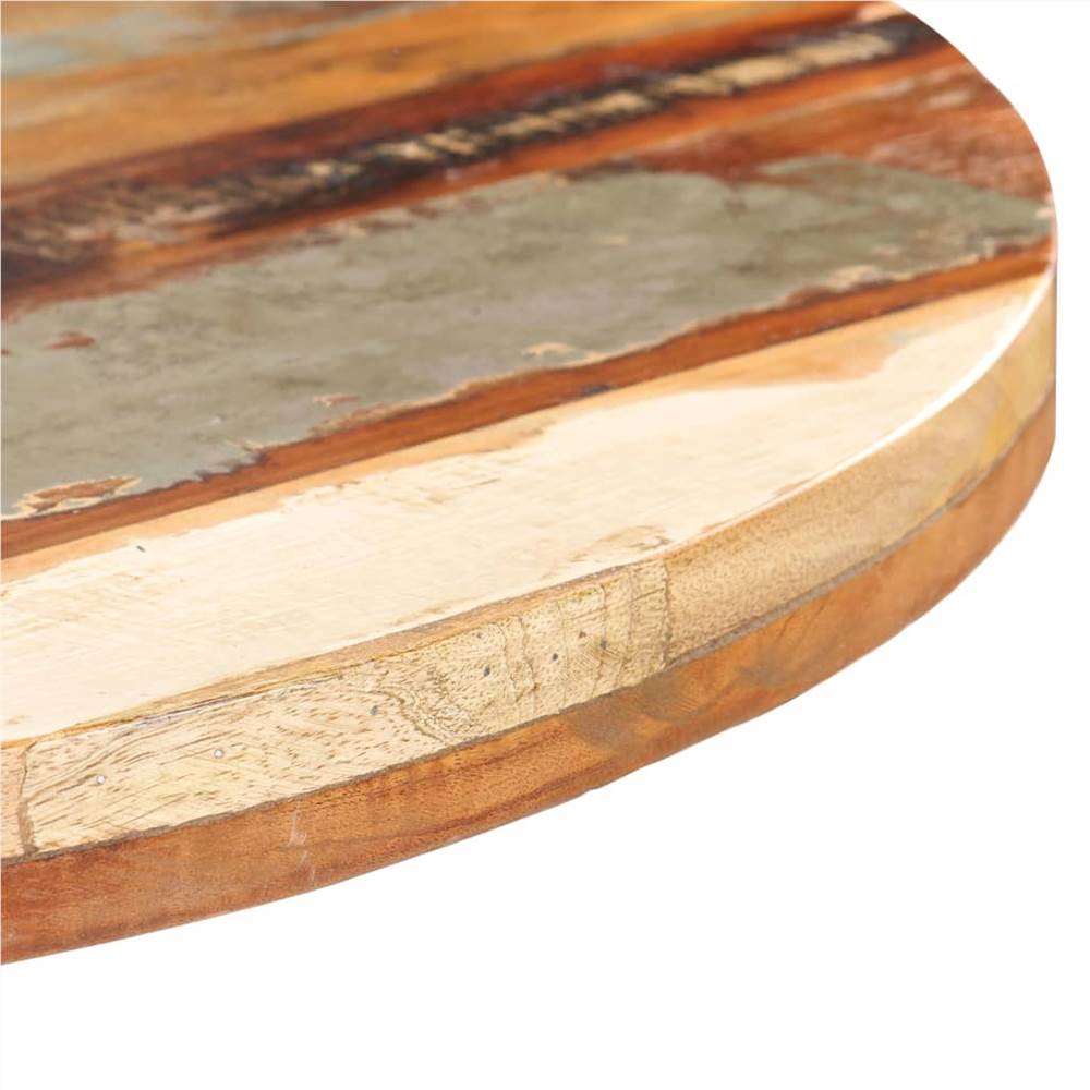 Bistro Table Round Ø70x75 cm Solid Reclaimed Wood