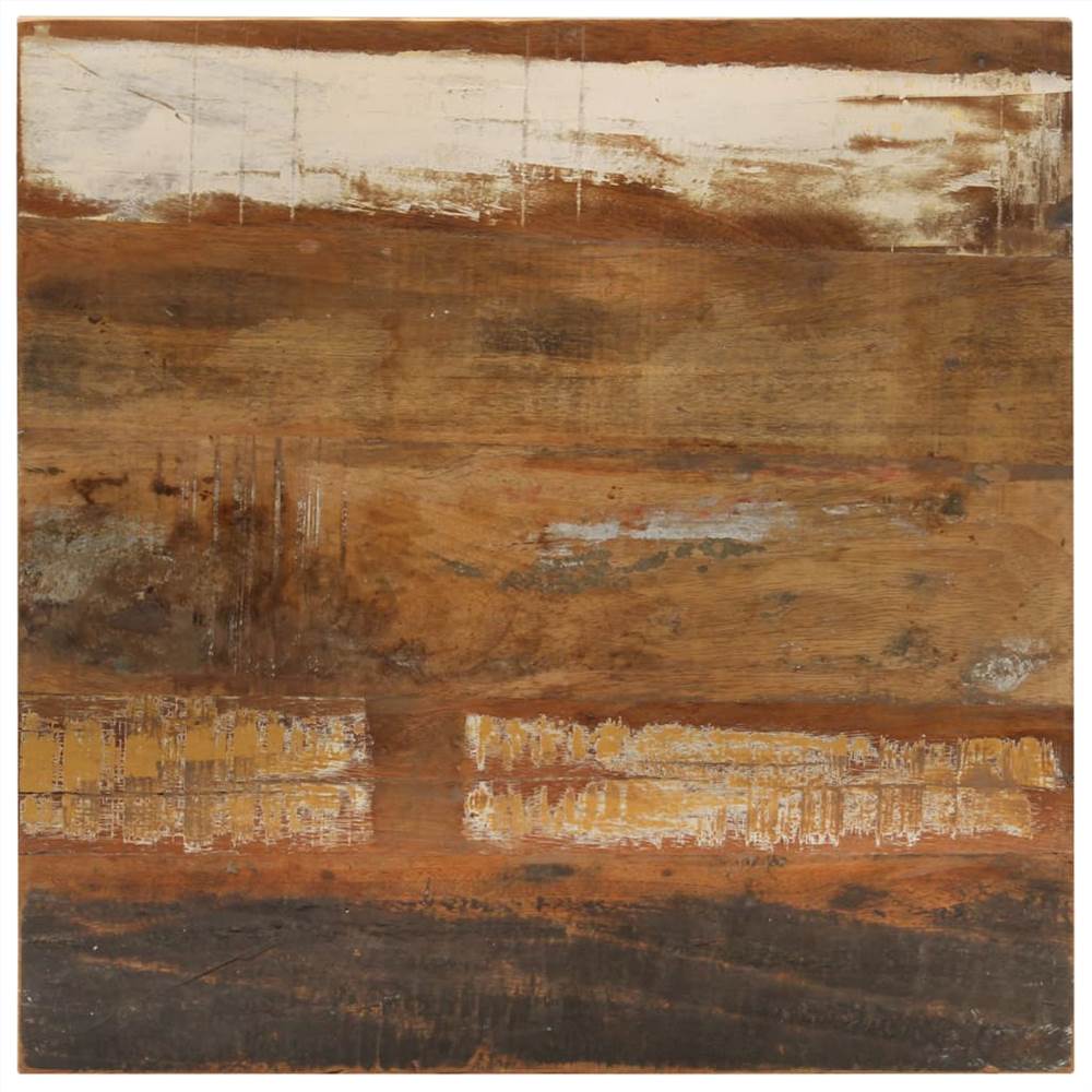 Bistro Table Square 60x60x110 cm Solid Reclaimed Wood