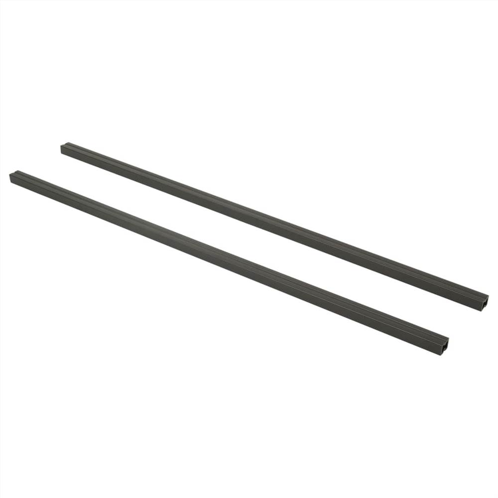 Decking Joist 6 pcs Black 170x8.5x4.5 cm WPC