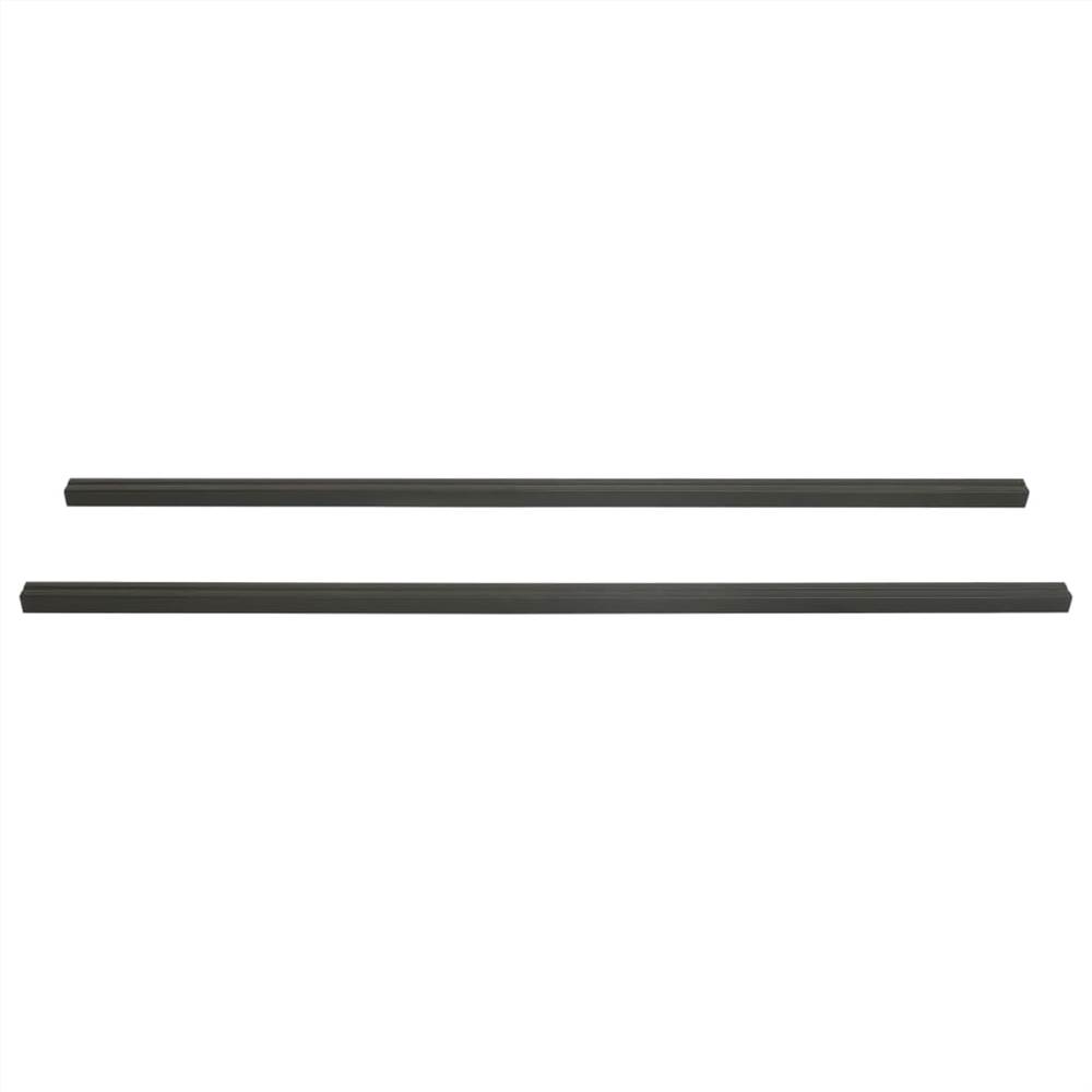Decking Joist 6 pcs Black 170x8.5x4.5 cm WPC
