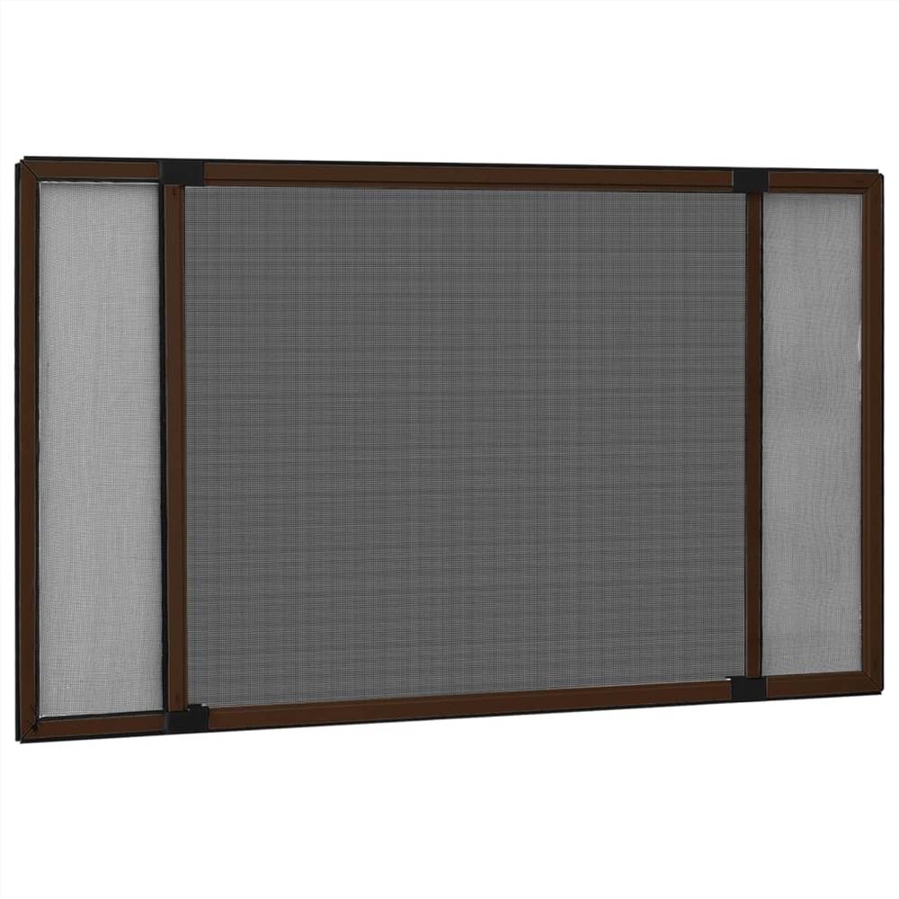 

Extendable Insect Screen for Windows Brown