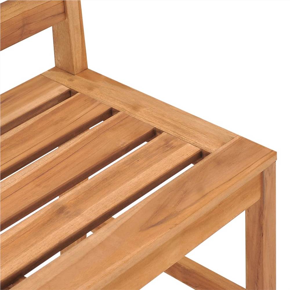 Garden Bench 150 cm Solid Teak Wood