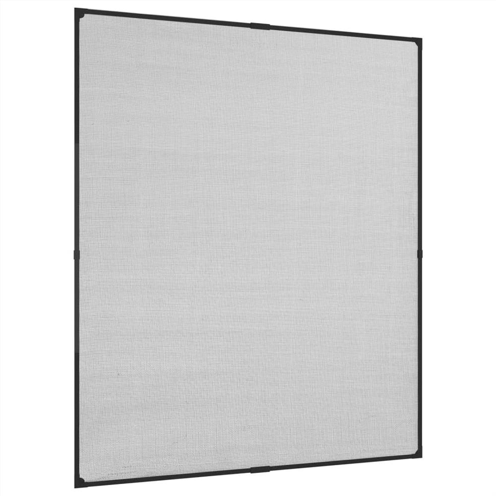 Magnetic Insect Screen for Windows Anthracite 120x140 cm Fibreglass