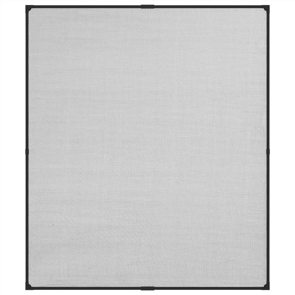 Magnetic Insect Screen for Windows Anthracite 120x140 cm Fibreglass