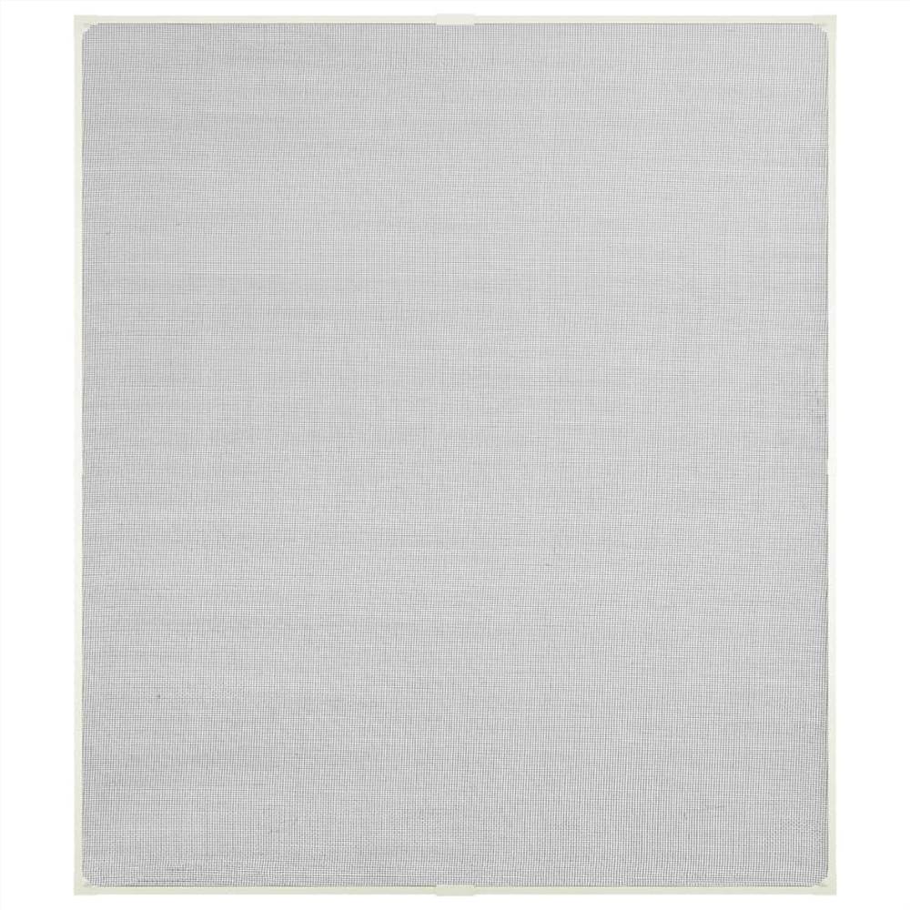 Magnetic Insect Screen for Windows White 130x150 cm Fibreglass