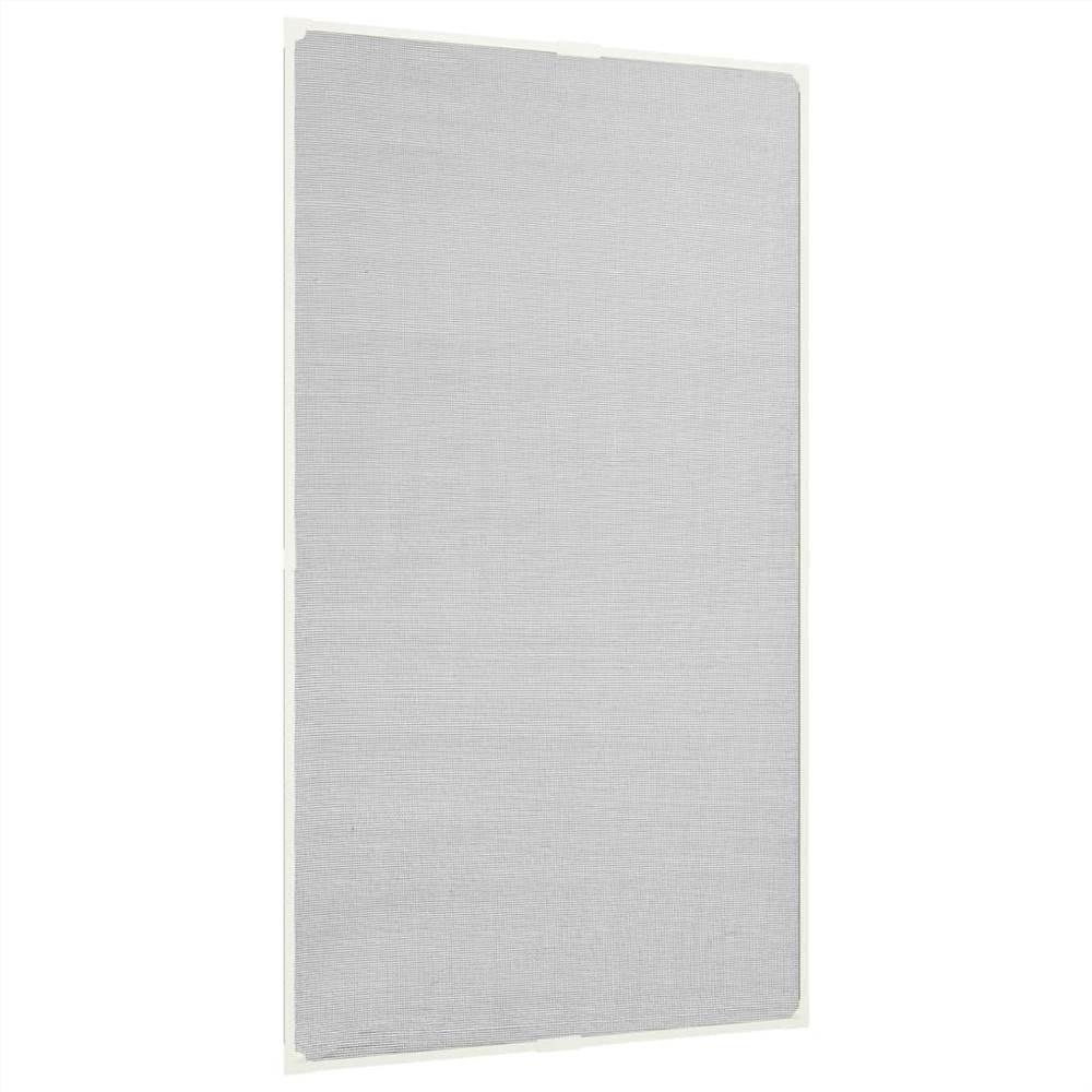 Magnetic Insect Screen for Windows White 80x140 cm Fibreglass