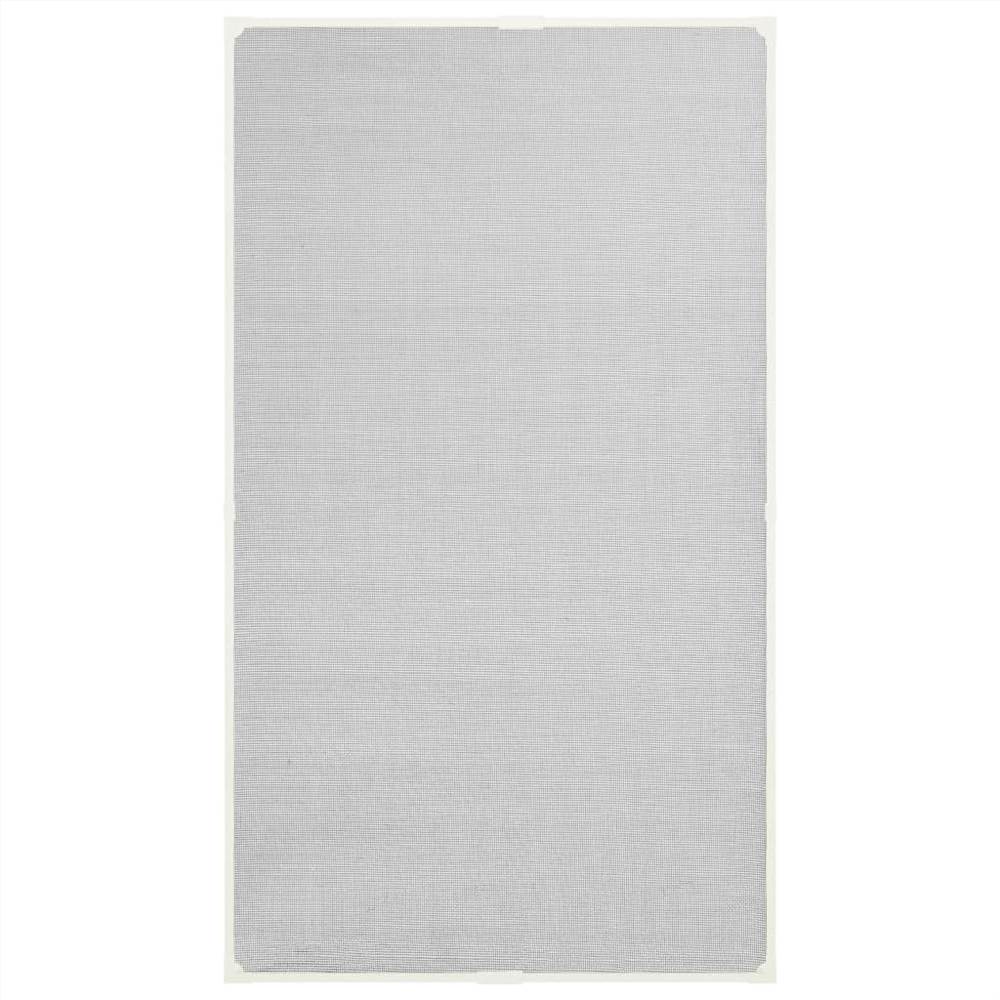 Magnetic Insect Screen for Windows White 80x140 cm Fibreglass