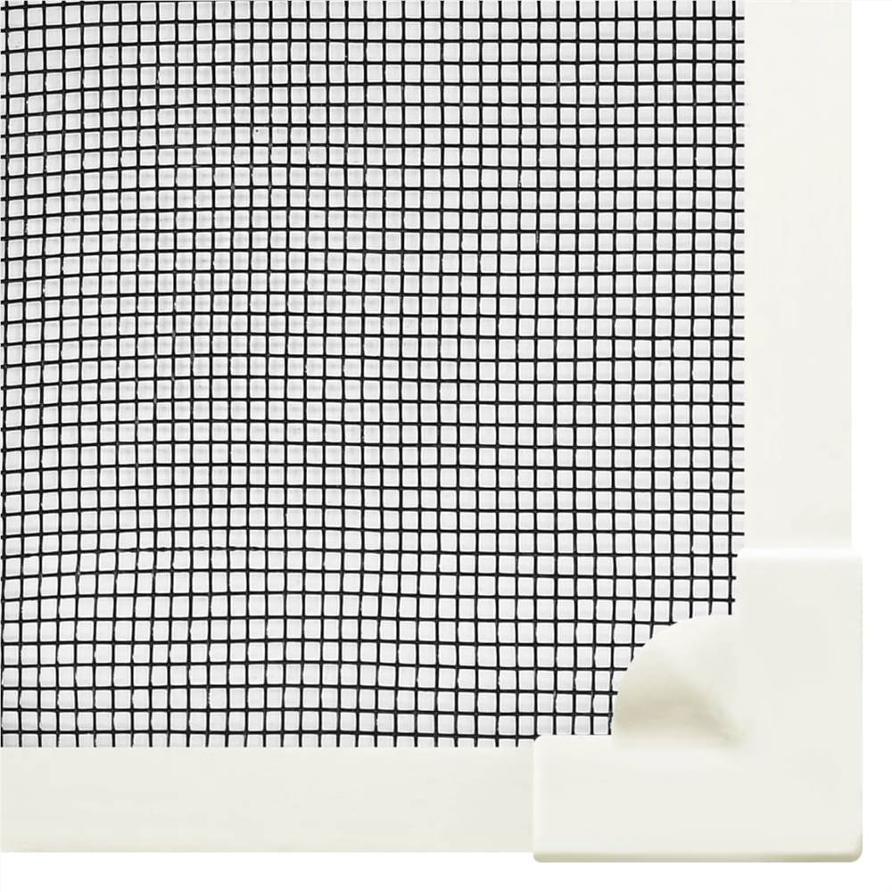 Magnetic Insect Screen for Windows White 80x140 cm Fibreglass