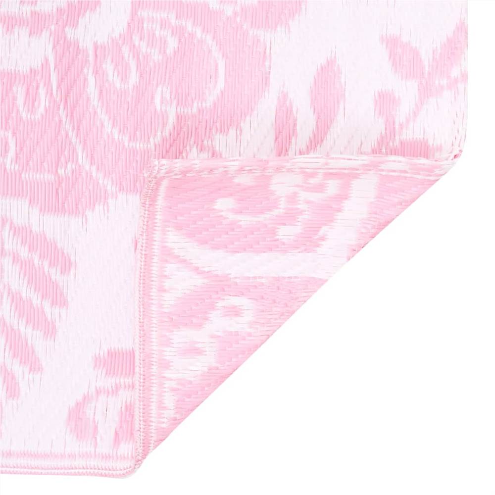 Outdoor Carpet Pink 160x230 cm PP