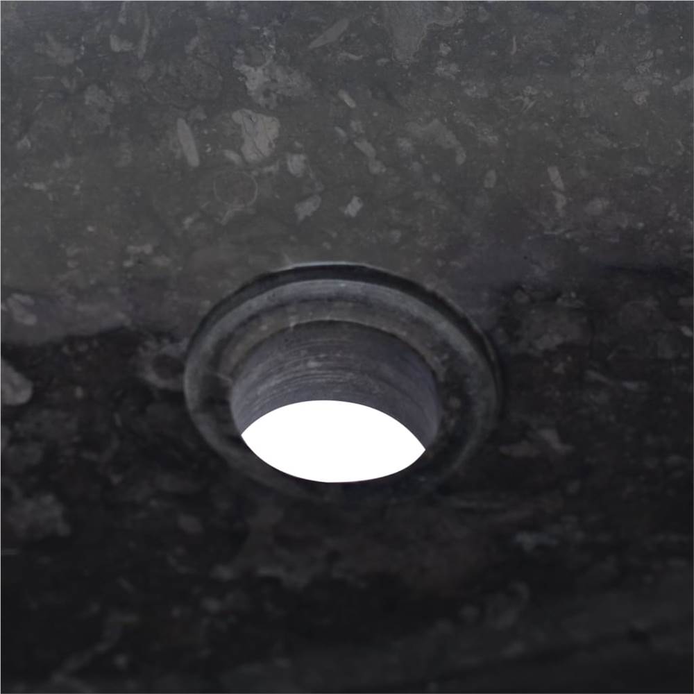 Sink Black 50x35x10 cm Marble