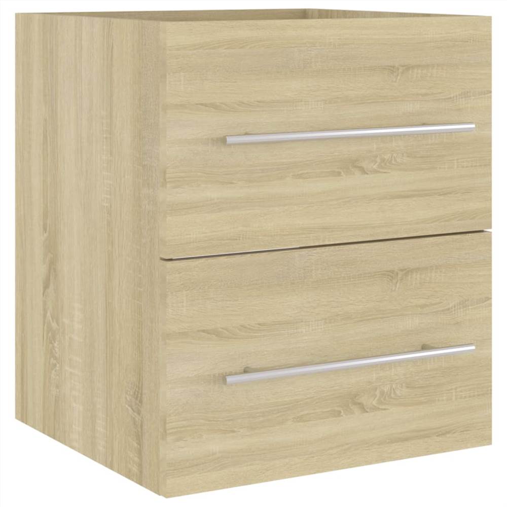 Sink Cabinet Sonoma Oak 41x38.5x48 cm Chipboard