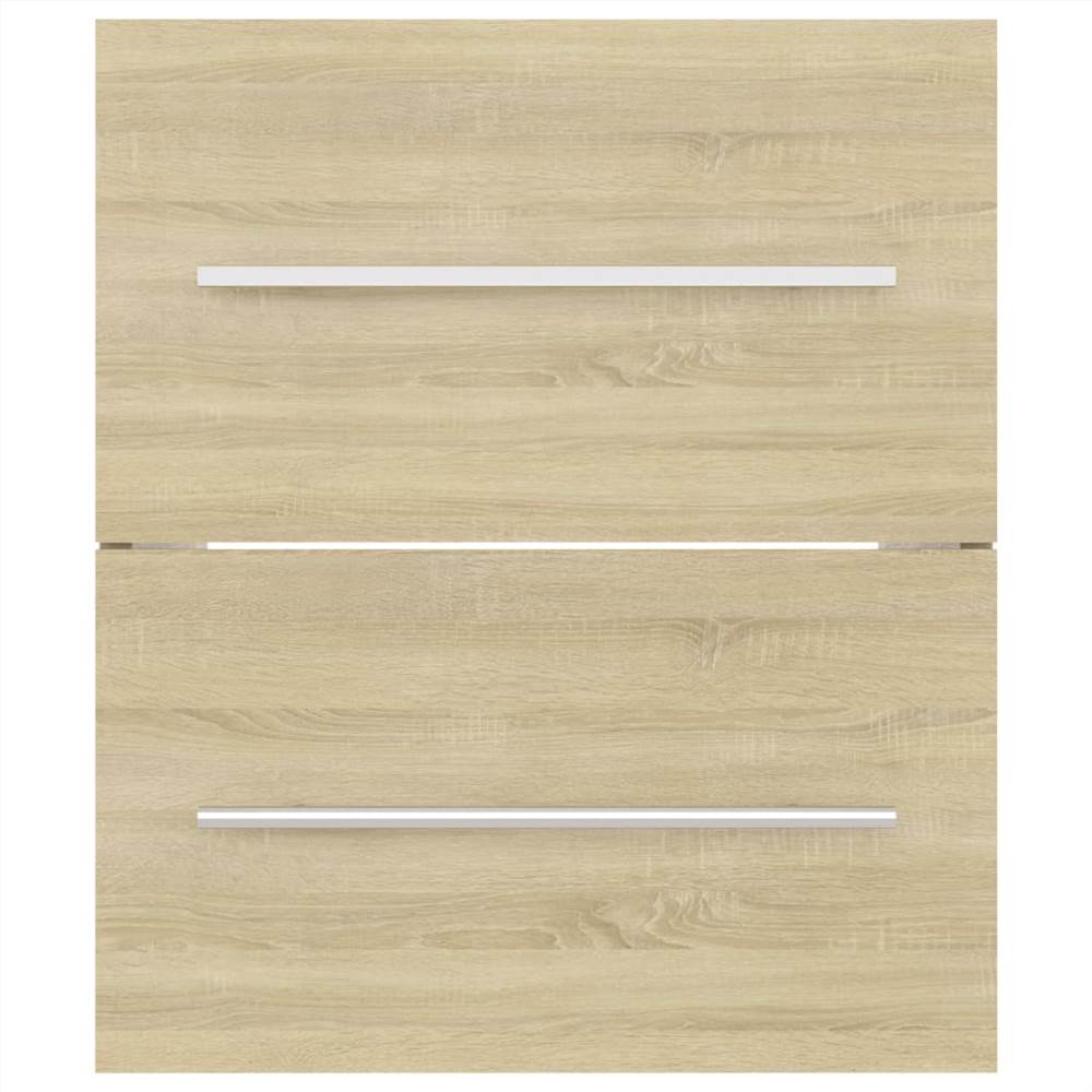 Sink Cabinet Sonoma Oak 41x38.5x48 cm Chipboard