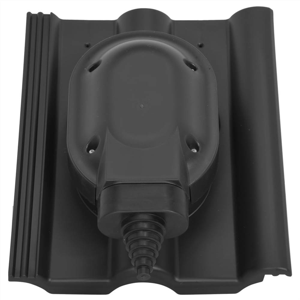 Solar Pass-through for Frankfurt Roof Tile Black
