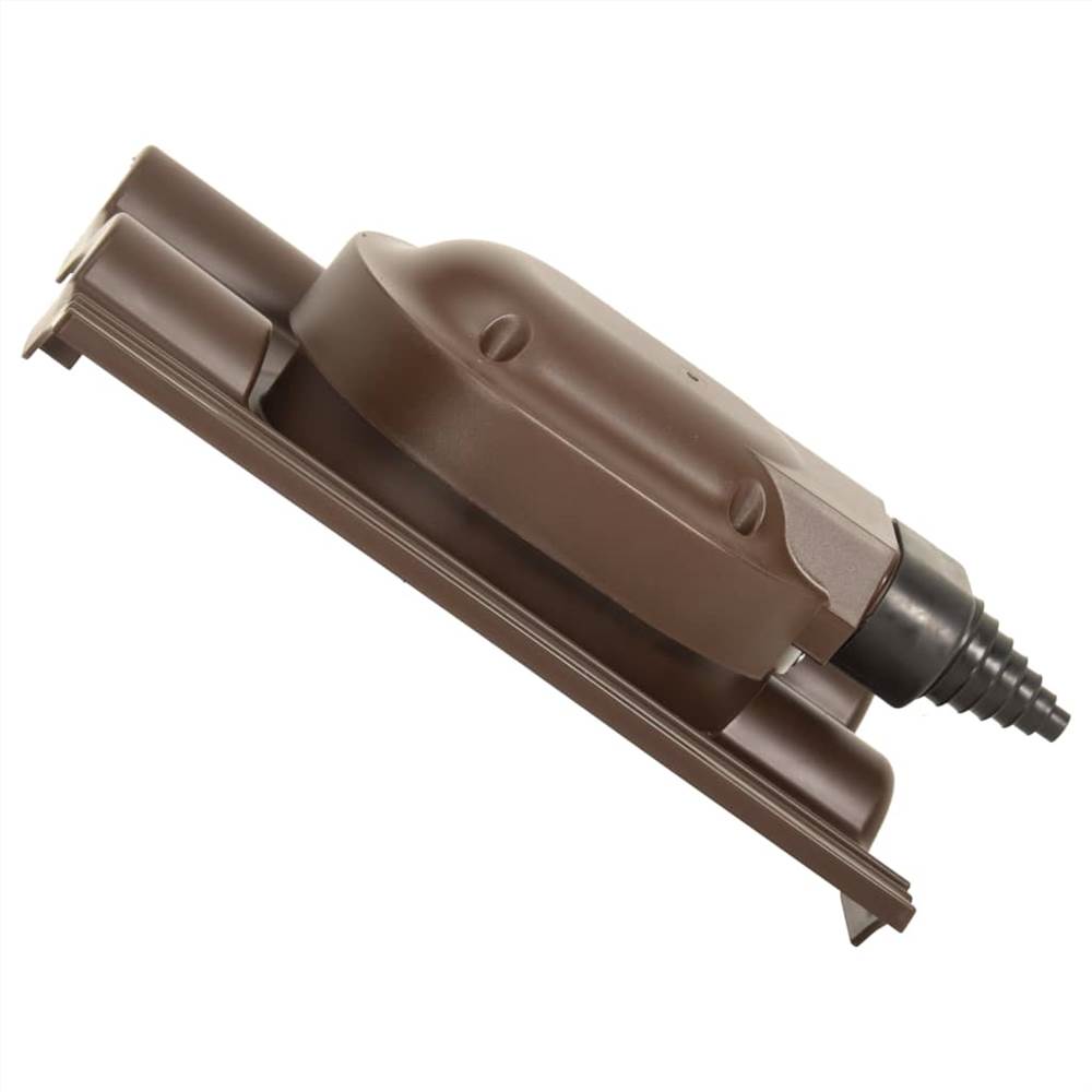 Solar Pass-through for Frankfurt Roof Tile Brown