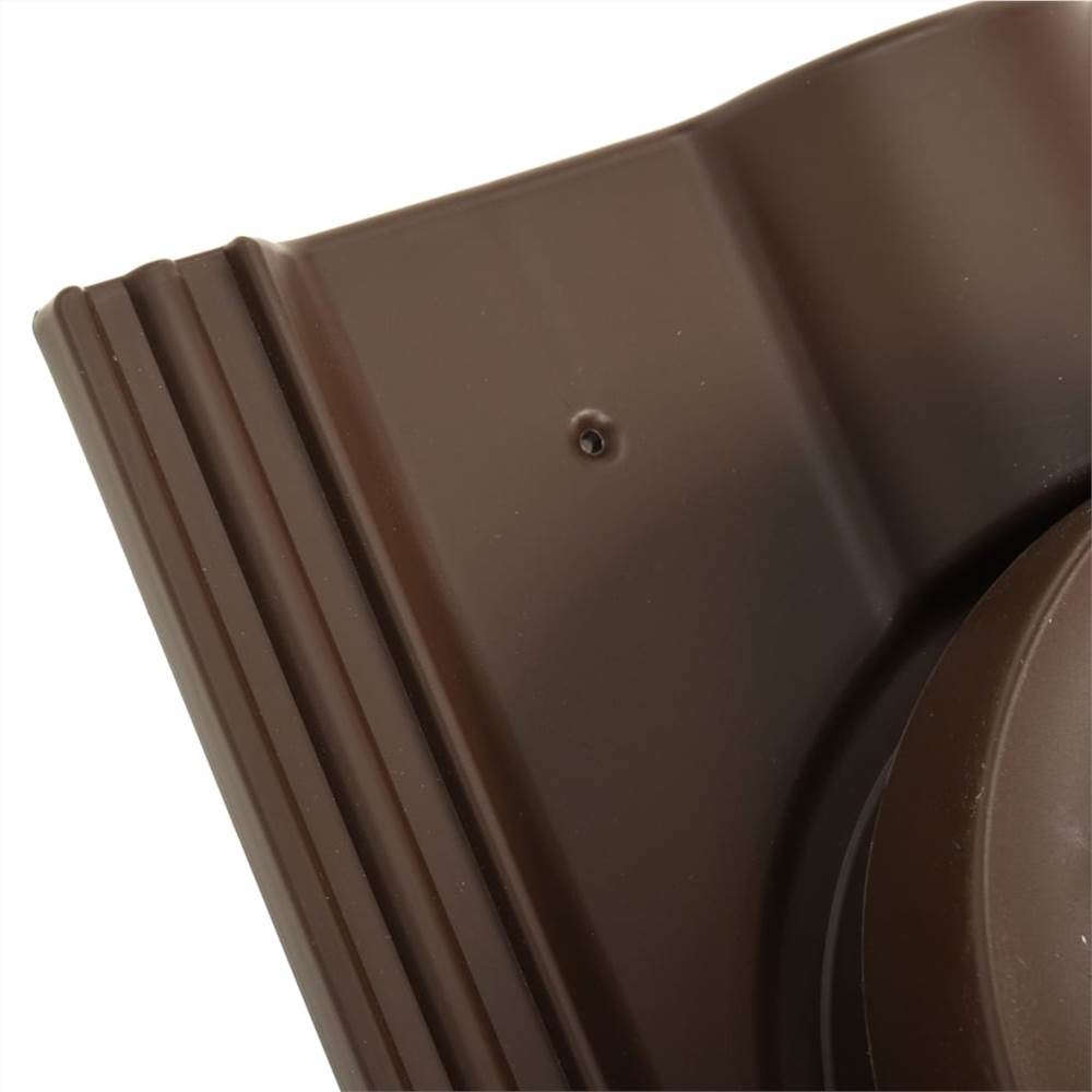 Solar Pass-through for Frankfurt Roof Tile Brown