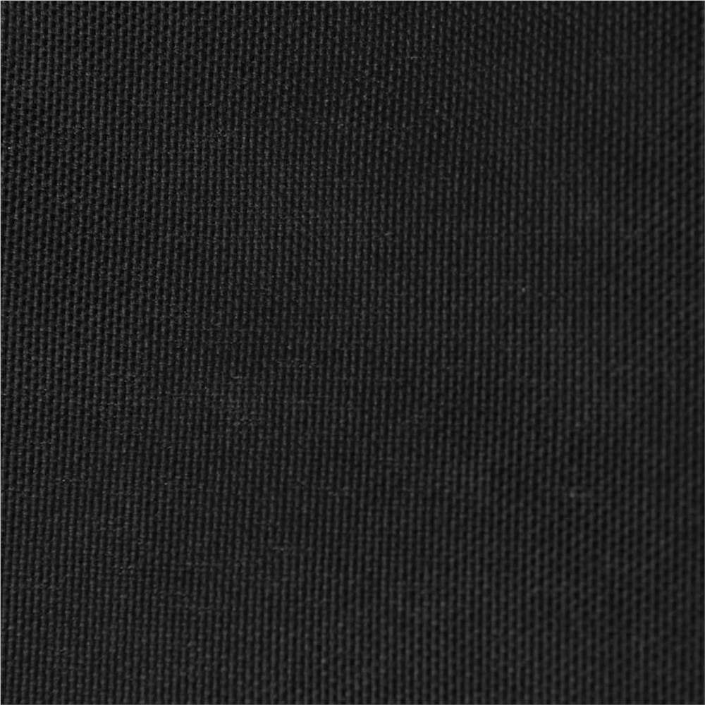 Sunshade Sail Oxford Fabric Triangular 3x4x4 m Black