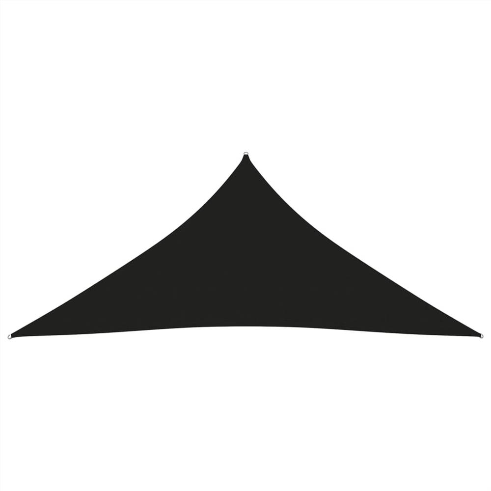 Sunshade Sail Oxford Fabric Triangular 3x4x4 m Black