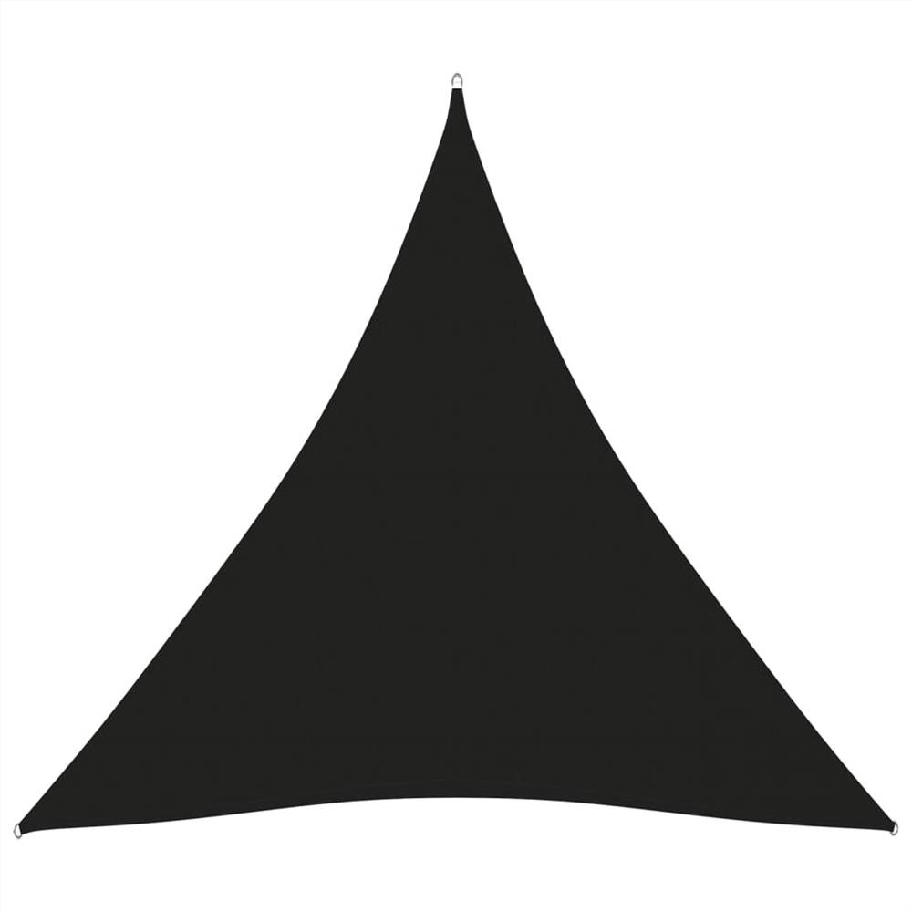 

Sunshade Sail Oxford Fabric Triangular 6x6x6 m Black