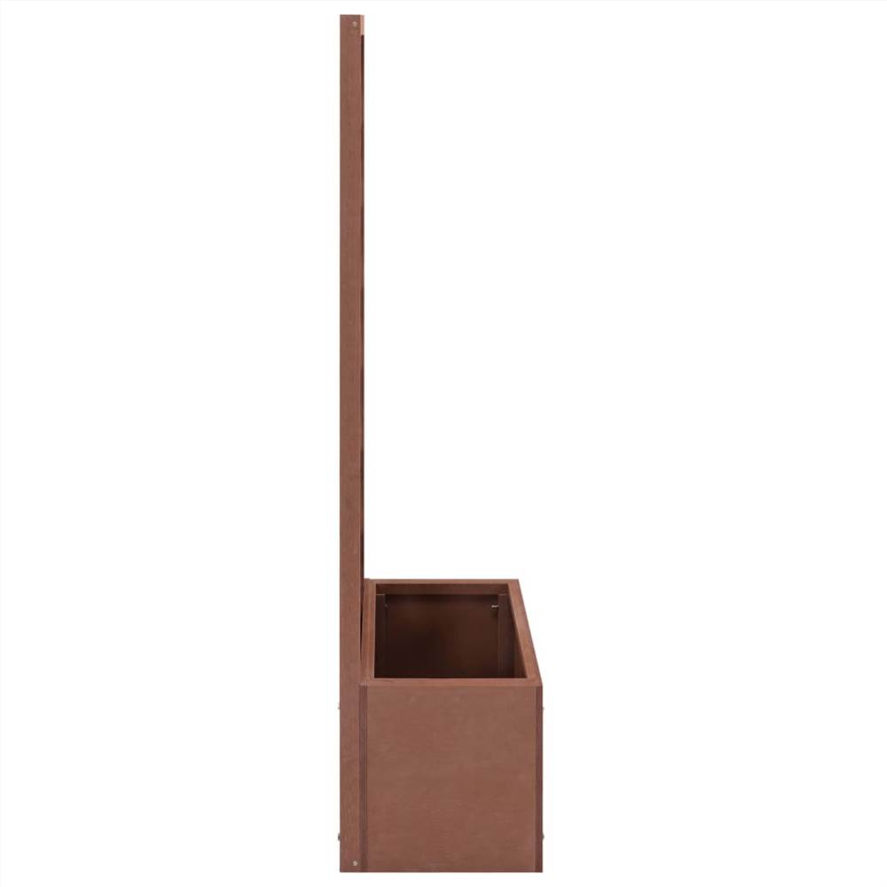 Trellis Planter 40x30x135 cm WPC