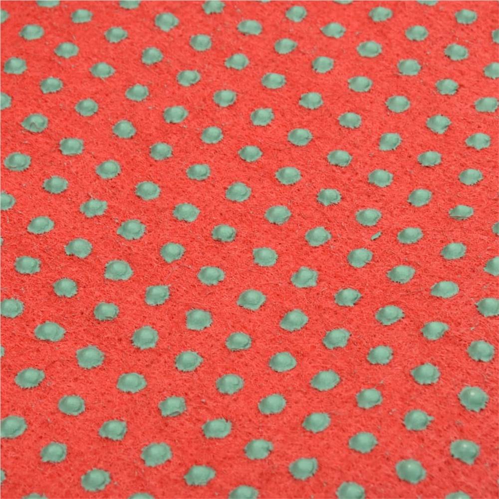 Artificial Grass with Studs 2x1 m Red