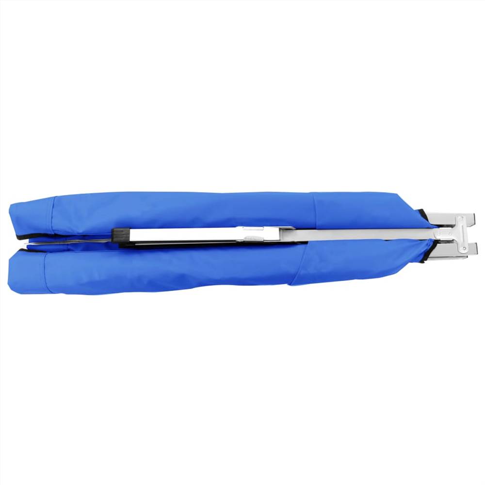 Camping Bed 210x80x48 cm XXL Blue