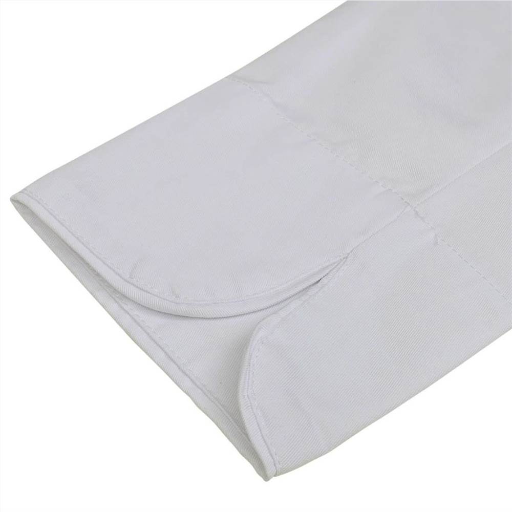 Chef Jackets 2 pcs Long Sleeve Size XL White