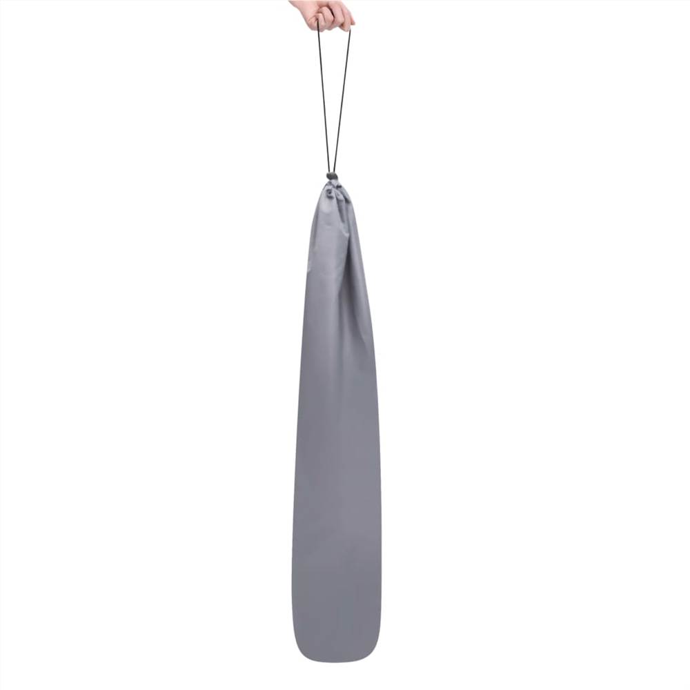 Children Teepee Tent with Bag Peach Skin Grey 120x120x150 cm