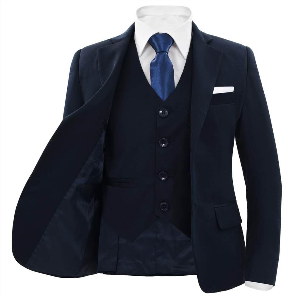 Childrens 3 Piece Dinner Suit Size 140/146 Navy