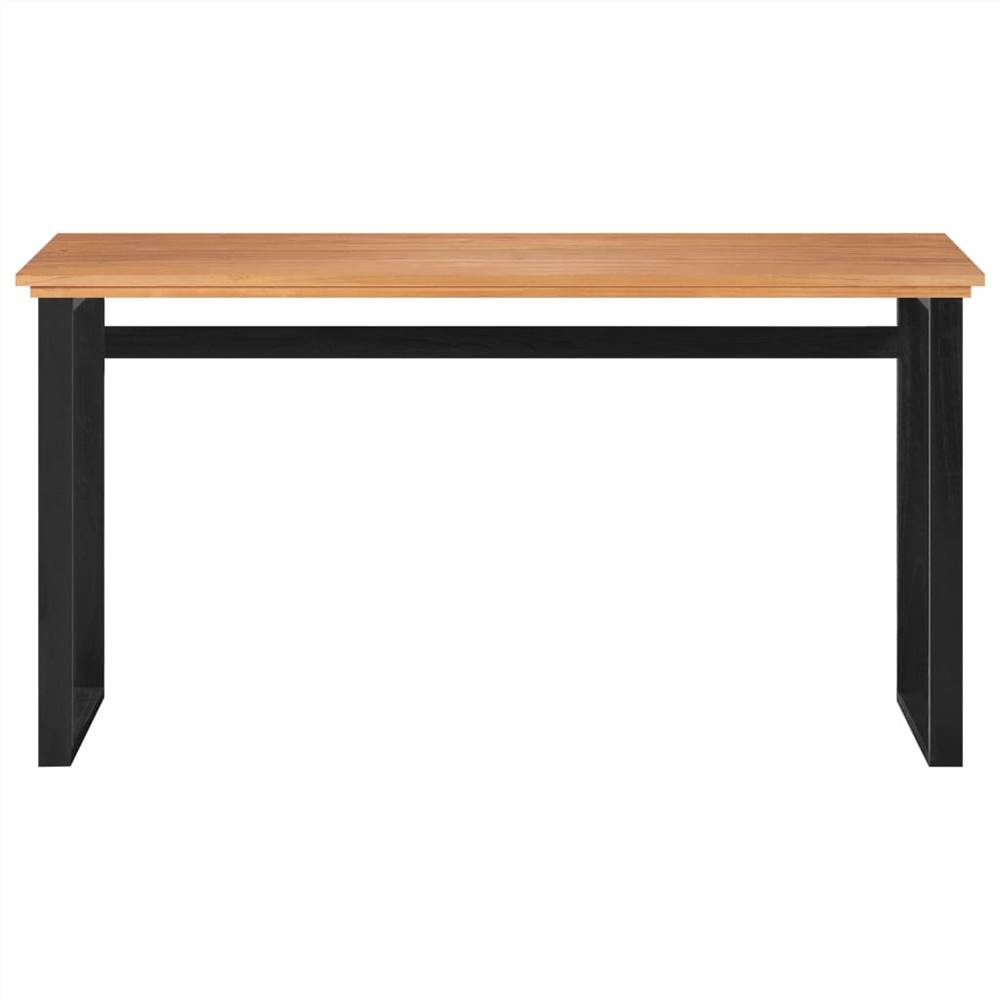 Desk 140x45x75 cm Solid Teak Wood