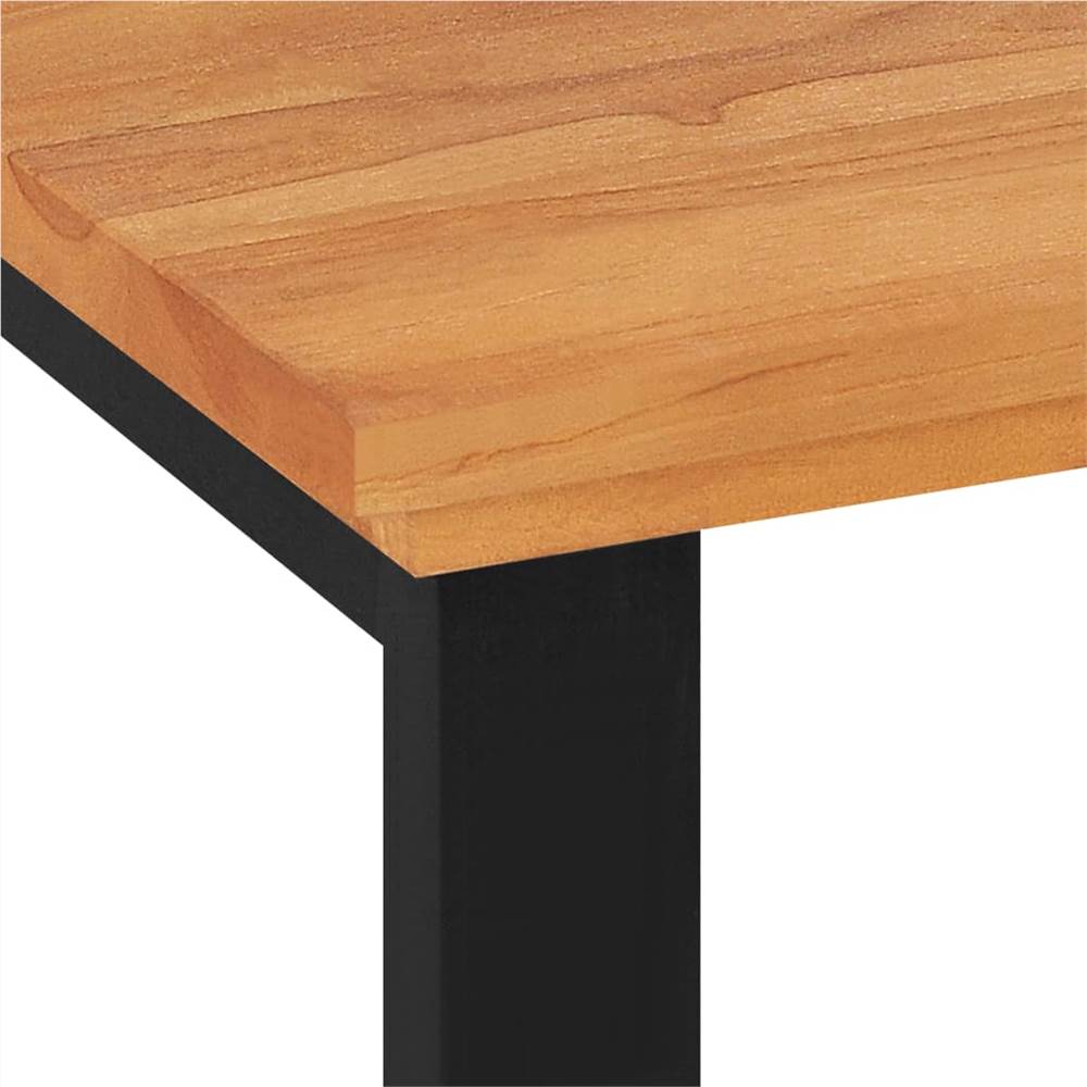 Desk 140x45x75 cm Solid Teak Wood