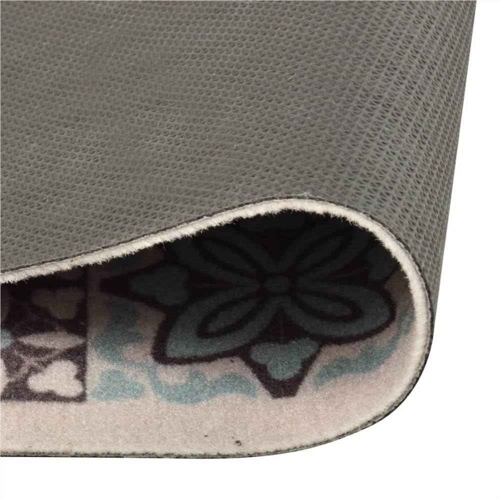 Kitchen Carpet Washable Mosaic Colour 60x180 cm