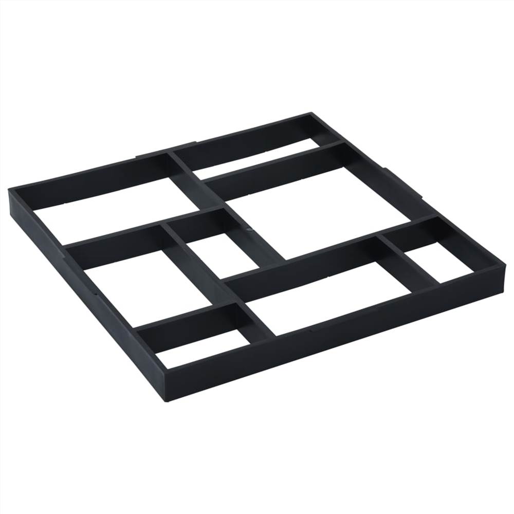 Pavement Moulds 2 pcs 50.4x50.4x4.3 cm Plastic
