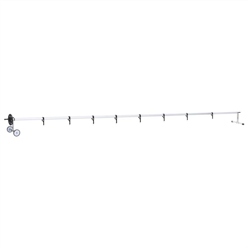 Pool Cover Roller with Stainless Steel Base