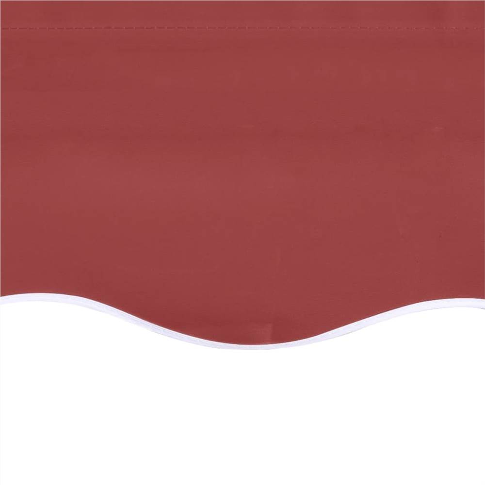 Replacement Fabric for Awning Burgundy Red 6x3.5 m