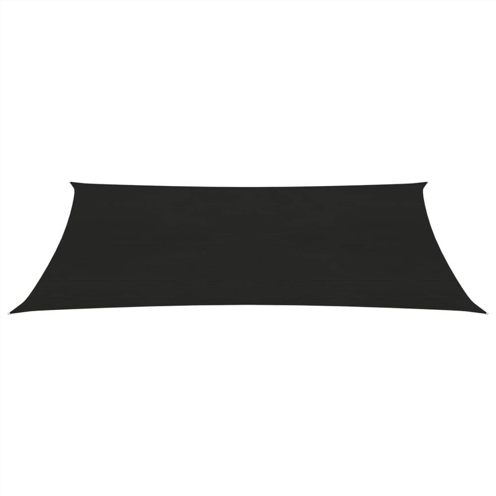 Sunshade Sail 160 g/m² Blue 2.5x5 m HDPE