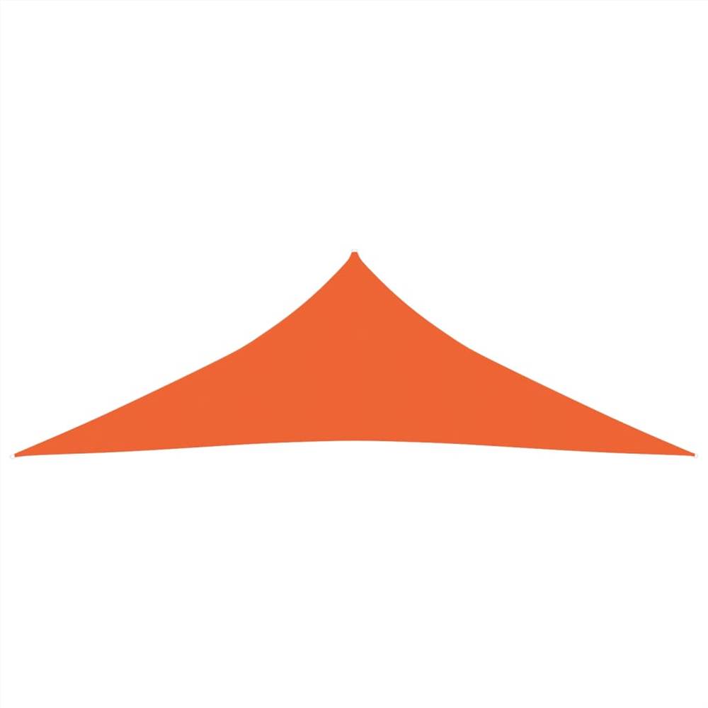 Sunshade Sail 160 g/m² Orange 4x4x4 m HDPE