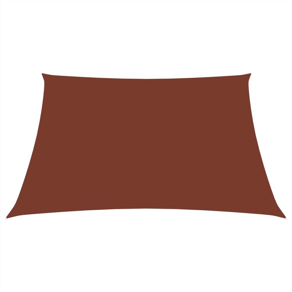 Sunshade Sail Oxford Fabric Rectangular 2x2.5 m Terracotta