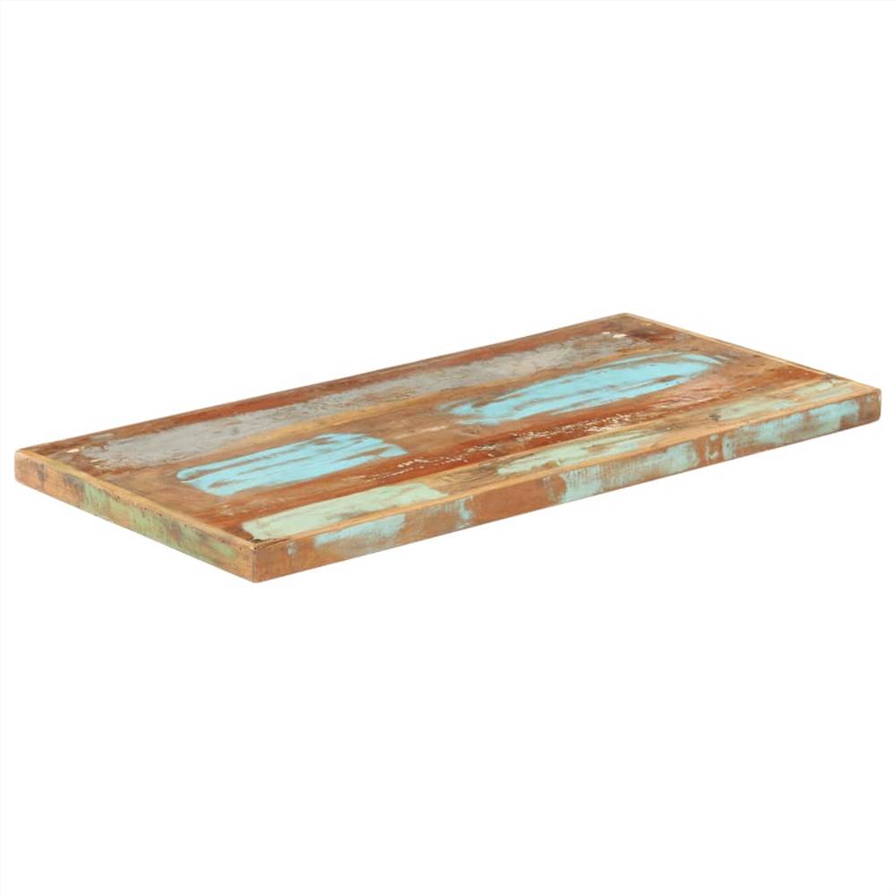 Table Top Solid Reclaimed Wood 16 mm 120x60 cm