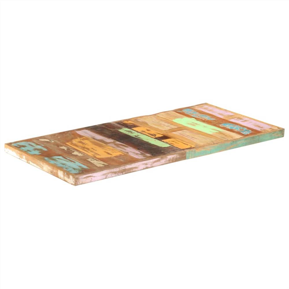 Table Top Solid Reclaimed Wood 16 mm 140x70 cm