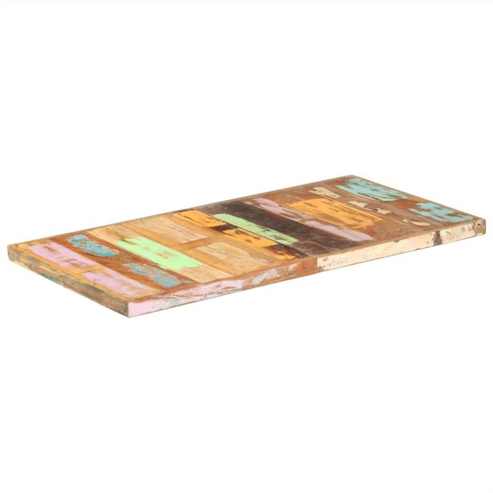 Table Top Solid Reclaimed Wood 16 mm 140x70 cm