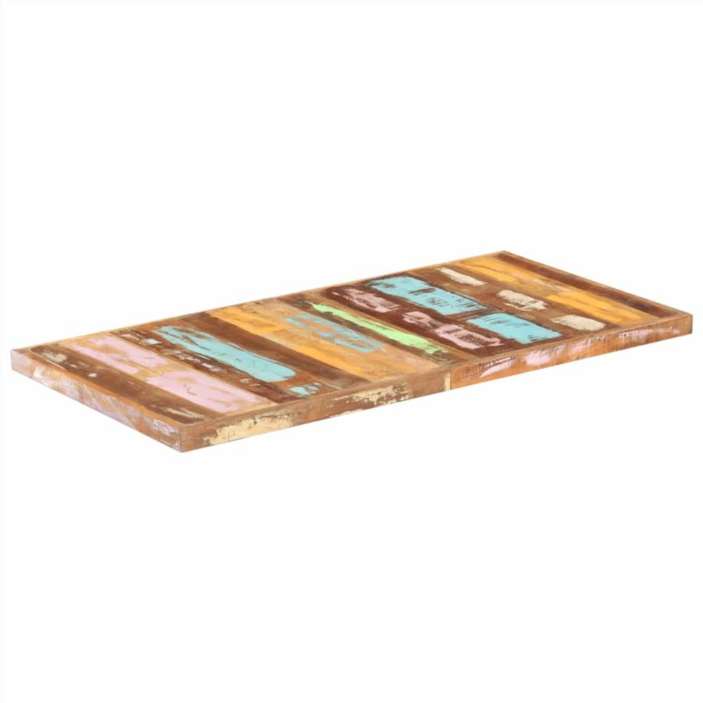 Table Top Solid Reclaimed Wood 16 mm 140x70 cm