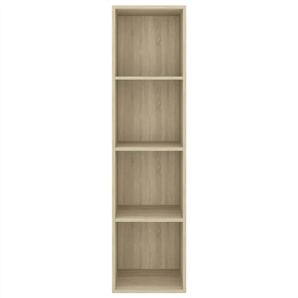 Wall-mounted TV Cabinet Sonoma Oak 37x37x142.5 cm Chipboard