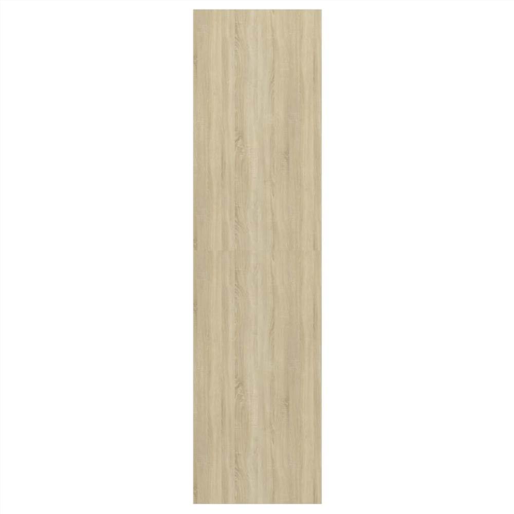 Wall-mounted TV Cabinet Sonoma Oak 37x37x142.5 cm Chipboard