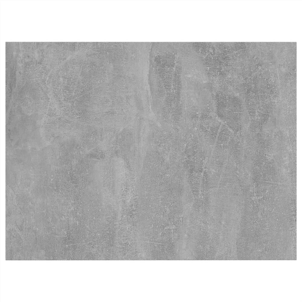 Bookshelf Boards 4 pcs Concrete Grey 40x30x1.5 cm Chipboard